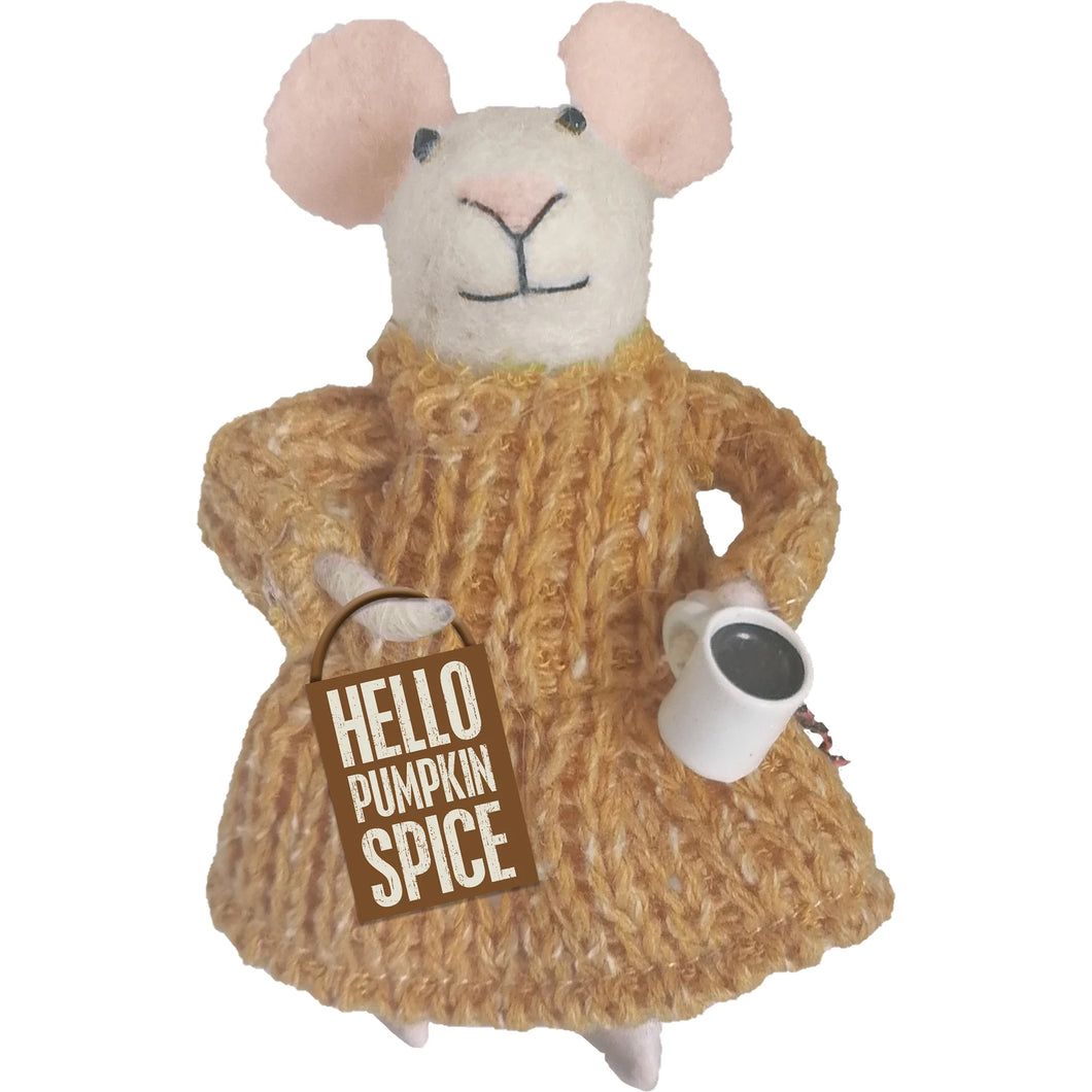 Pumpkin Spice Mouse