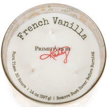 Load image into Gallery viewer, Orange Floral Jar Candle
