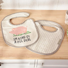Load image into Gallery viewer, I Love Ewe Bib Set

