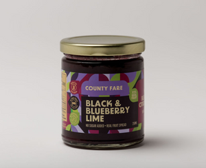 Black & Blueberry Lime No Sugar Added Fruit Spread, Country Fare