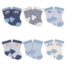 Load image into Gallery viewer, Gerber Puppy Playground Sock Set, 6 pairs
