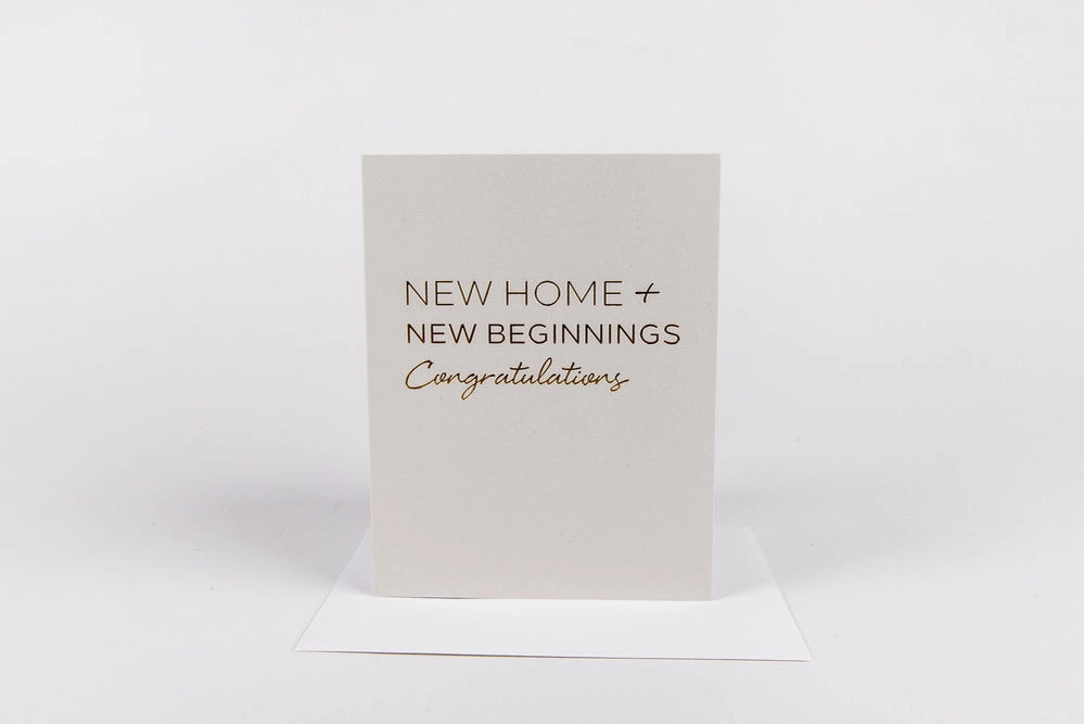 New Home, New Beginnings Card
