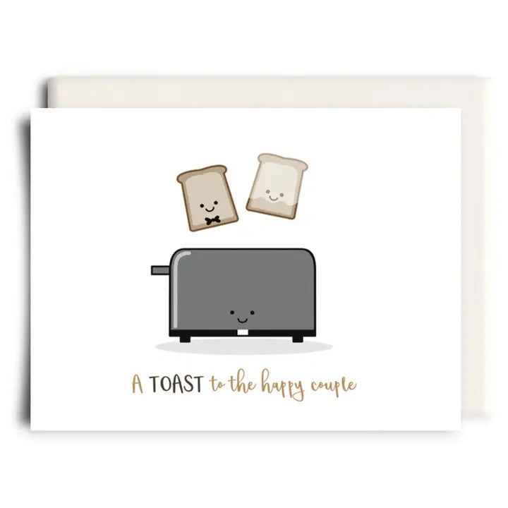 A Toast To the Happy Couple Card