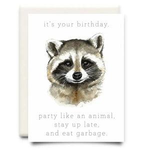 Stay Up Late Birthday Card