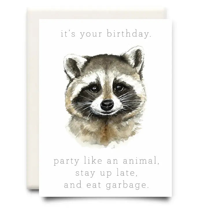 Stay Up Late Birthday Card