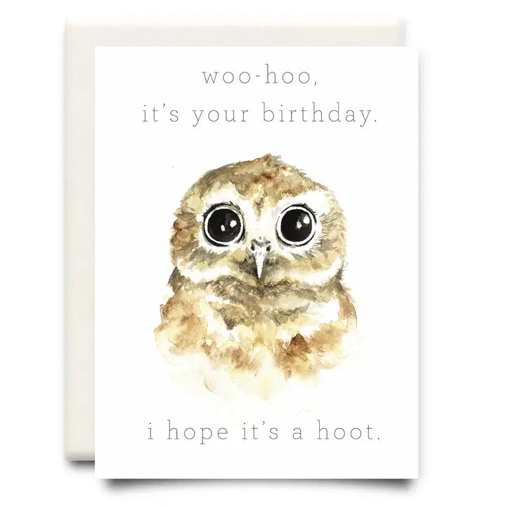 Hope it's a Hoot Birthday Card