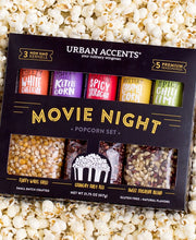 Load image into Gallery viewer, Movie Night Popcorn Set

