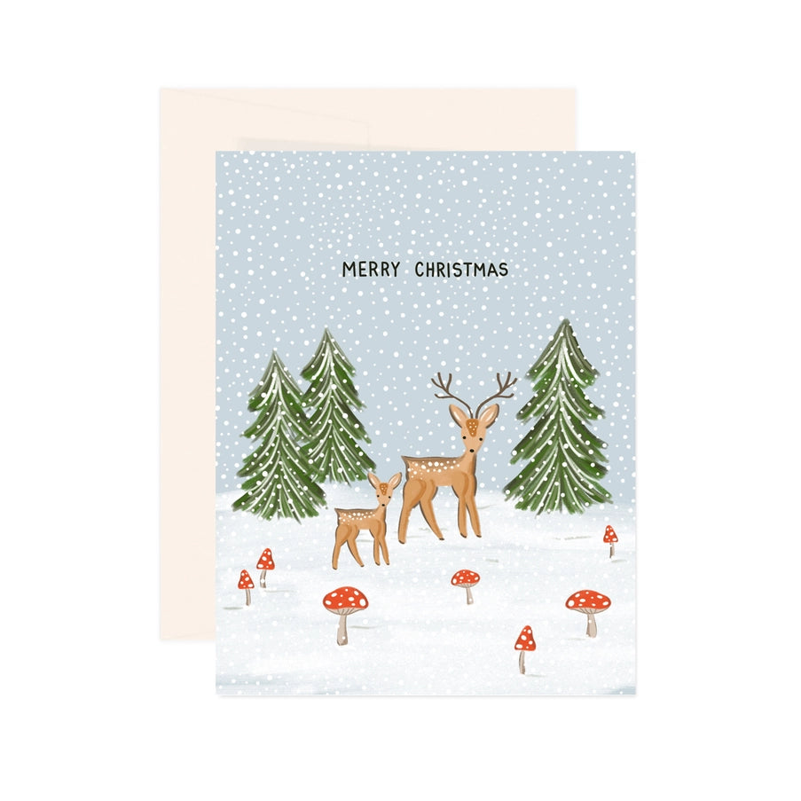 Christmas Deer Card