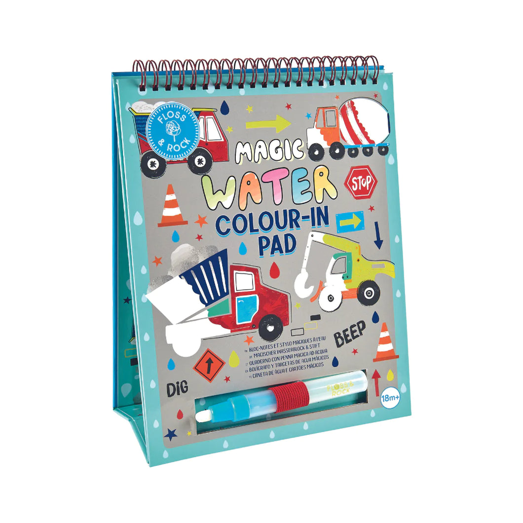 Construction Colour Changing Watercard + Pen