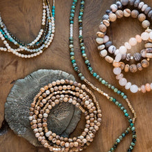 Load image into Gallery viewer, Stone Wrap, African Turquoise
