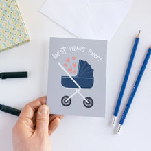 Load image into Gallery viewer, Best News Ever Gender Neutral Baby Card
