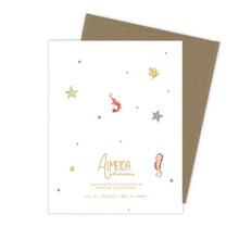 Load image into Gallery viewer, Under the Sea Welcome Baby Card
