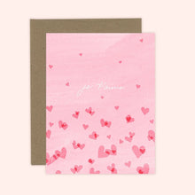 Load image into Gallery viewer, Je T'aime Pink Greeting Card
