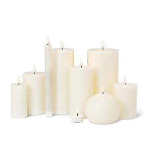 Sand LED Pillar Candle, 2 x 4"
