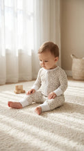 Load image into Gallery viewer, Apricot Leopard Baby Romper

