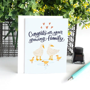 Congrats on Your Growing Family Card