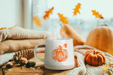 Load image into Gallery viewer, Floral Pumpkin Mug
