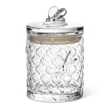 Load image into Gallery viewer, Honeycomb Jar with Bee on Sealed Lid
