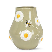Load image into Gallery viewer, Daisy + Bee Vase
