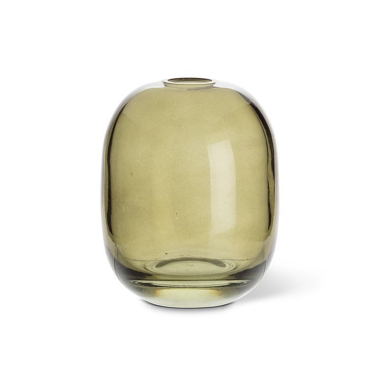 Barrel Bud Vase, Moss