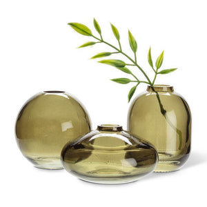 Mini Barrel Budvase, Moss