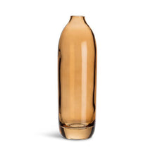 Load image into Gallery viewer, Amber Barrel Bud Vase, Tall
