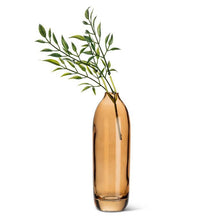 Load image into Gallery viewer, Amber Barrel Bud Vase, Tall
