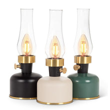 Load image into Gallery viewer, Ivory LED Chimney Lantern
