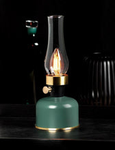 Load image into Gallery viewer, Green LED Chimney Lantern
