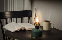 Load image into Gallery viewer, Green LED Chimney Lantern
