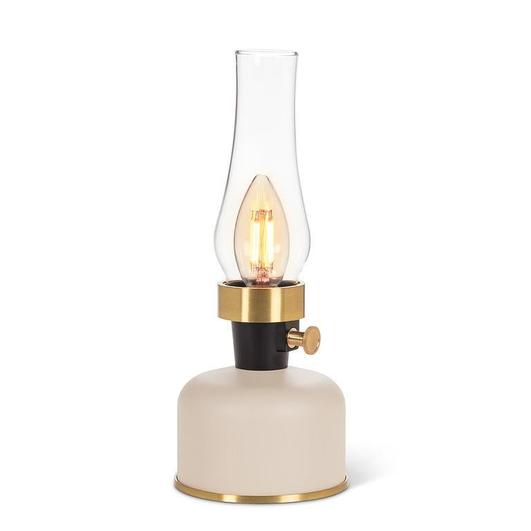 Ivory LED Chimney Lantern