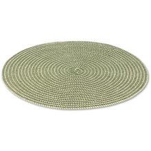 Load image into Gallery viewer, Woven Placemat, Round, Green

