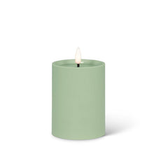 Load image into Gallery viewer, Indoor/Outdoor LED Green Candle, 3 x 4"
