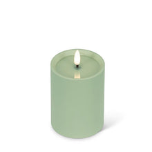 Load image into Gallery viewer, Indoor/Outdoor LED Green Candle, 3 x 4"
