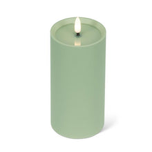 Load image into Gallery viewer, Indoor/Outdoor LED Green Candle, 3 x 6"
