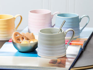 Sage Ridged Mug
