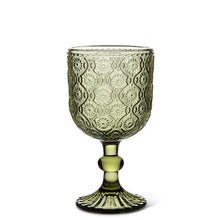 Load image into Gallery viewer, Shasta Olive Red Wine Goblet
