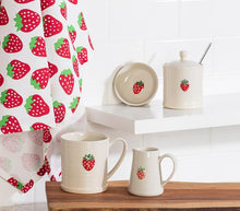 Load image into Gallery viewer, Rimmed Mug, Strawberry
