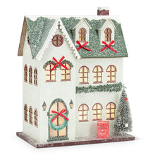 Load image into Gallery viewer, Holiday Mansion with Bows
