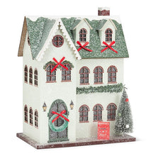 Load image into Gallery viewer, Holiday Mansion with Bows
