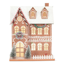 Load image into Gallery viewer, Gingerbread LED Mansion

