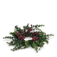 Load image into Gallery viewer, Eucalyptus &amp; Berries Candle Ring
