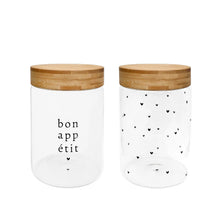 Load image into Gallery viewer, Large Canister with Wood Lid
