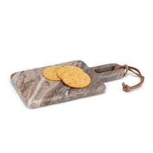 Load image into Gallery viewer, Rectangle Serving Board with Loop, Brown
