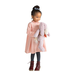 Ivy Snuggle Bunny, Mauve