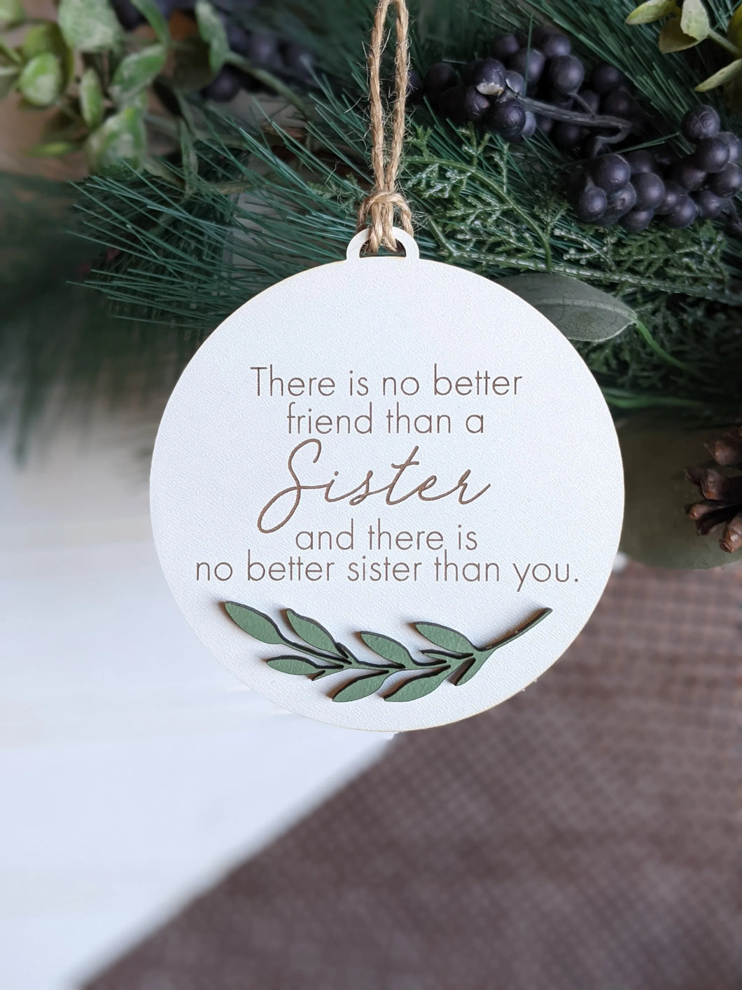 Sister Ornament