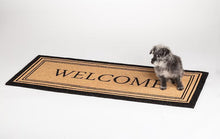 Load image into Gallery viewer, Long Welcome Doormat with Border
