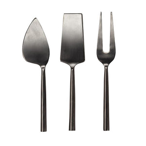 Matte Black Cheese Utensils