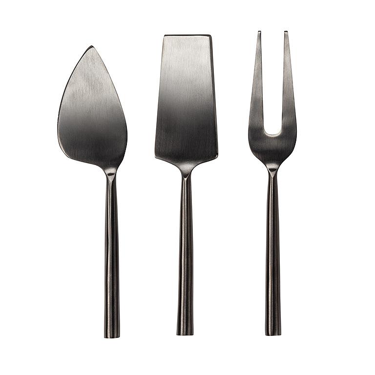 Matte Black Cheese Utensils