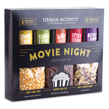 Load image into Gallery viewer, Movie Night Popcorn Set
